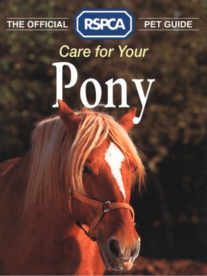 cover image of Care for your Pony